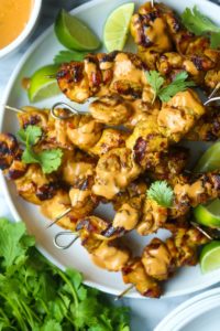 chicken skewers catering food