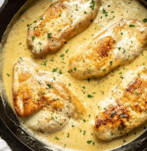 creamy chicken catering food