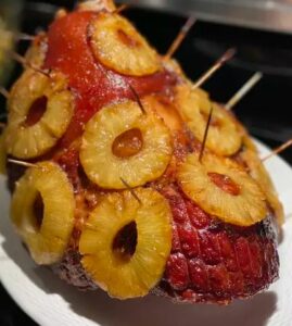 Honey glazed Gammon